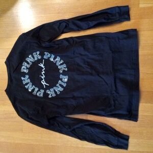 PINK VS Victoria's Secret Girlhoodcore Shirt Sequins Women's Small